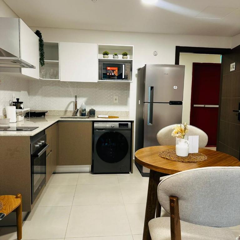 Apartamento de una habitacion con piscina y gym 24 hs - Apartamento con balcón - 24