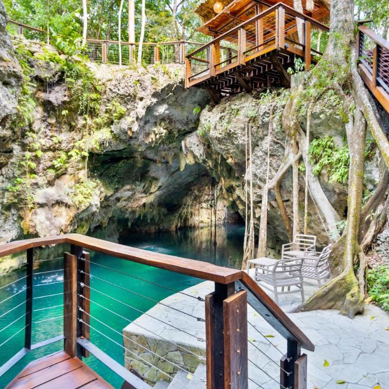 Luxury Jungle Retreat - 4 Bedroom Villa with Private Pool and Cenote - fits 14 - Four-Bedroom Vacation Home - 13