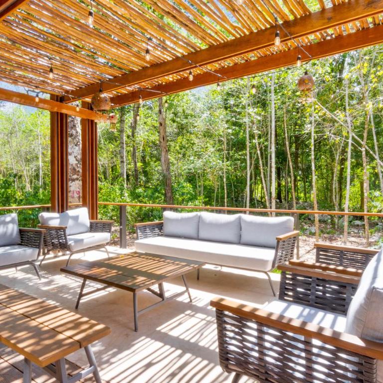 Luxury Jungle Retreat - 4 Bedroom Villa with Private Pool and Cenote - fits 14 - Four-Bedroom Vacation Home - 51