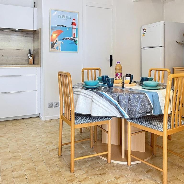 Clos des Tamaris 2ch clim wifi terrasse piscine - Casa con 2 Camere da Letto - 7