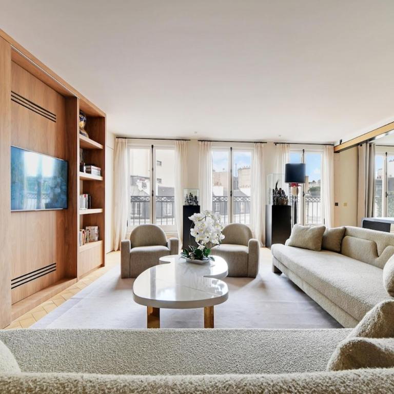 Luxueux Appartement avec balcon, Champs Élysées - Appartement 3 Chambres Premium avec Balcon - 10