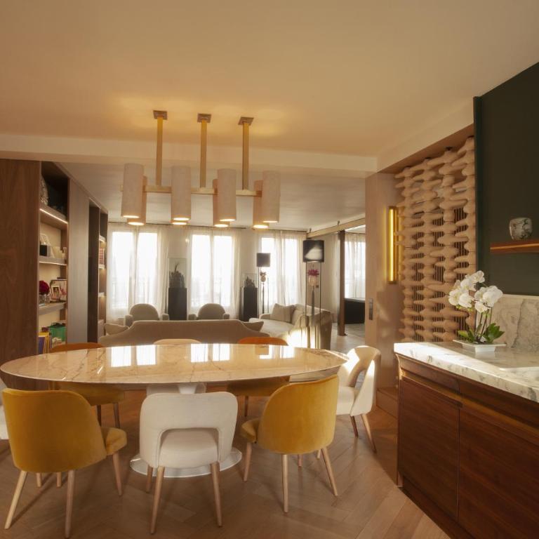 Luxueux Appartement avec balcon, Champs Élysées - Appartement 3 Chambres Premium avec Balcon - 14