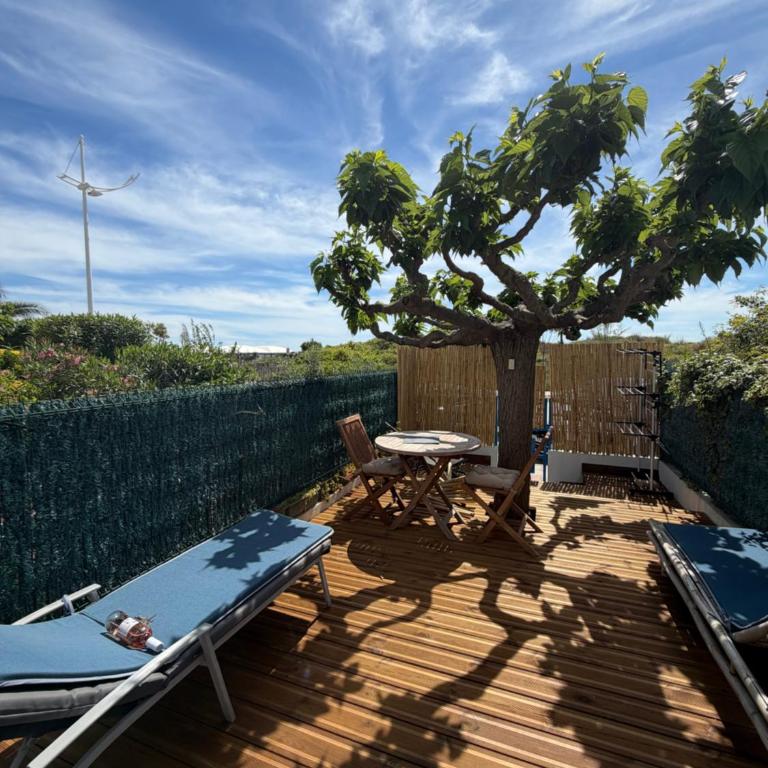 L'Esprit Plage - Cocon Bambou Chic - 50M Plage - Apartment mit 1 Schlafzimmer - 4