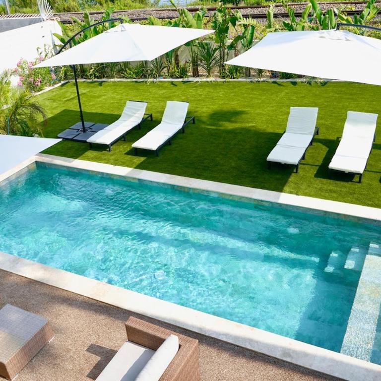 FRGK Luxury Villa Azura with beachfront pool for 10 people Maréchal Juin - Villa avec Piscine Privée - 33