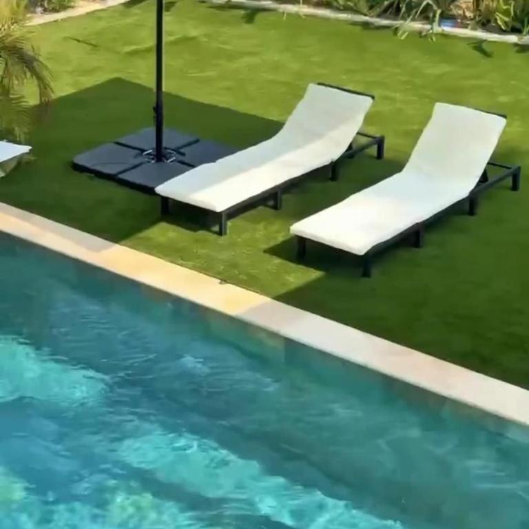 FRGK Luxury Villa Azura with beachfront pool for 10 people Maréchal Juin - Villa avec Piscine Privée - 48