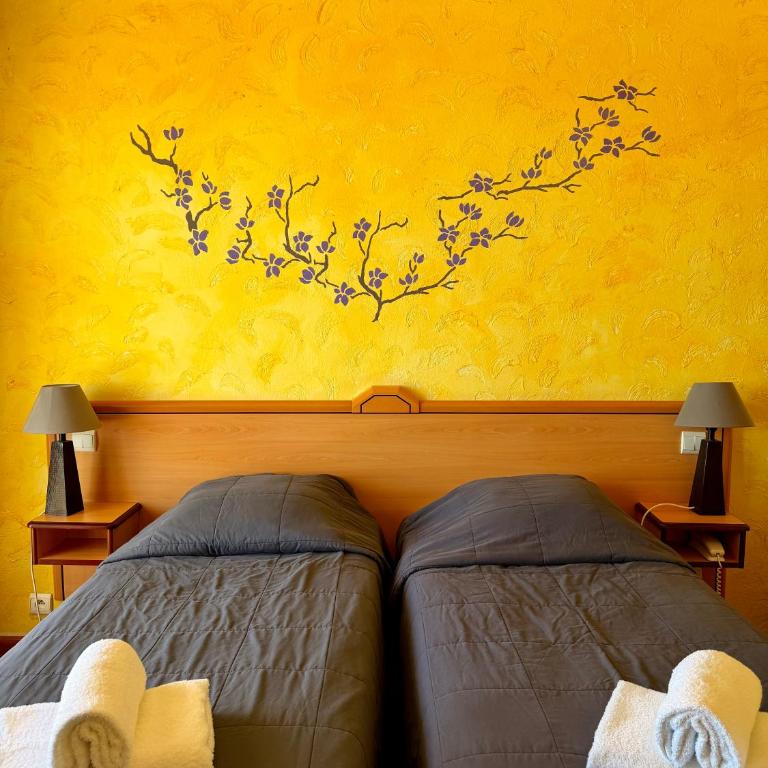 Les Palmiers - Chambre Lits Jumeaux Standard - Vue sur Mer - 2