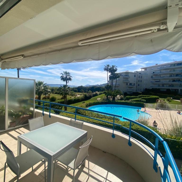 T2 vue mer, parc, piscine, terrasse, parking - Apartment mit 1 Schlafzimmer - 6