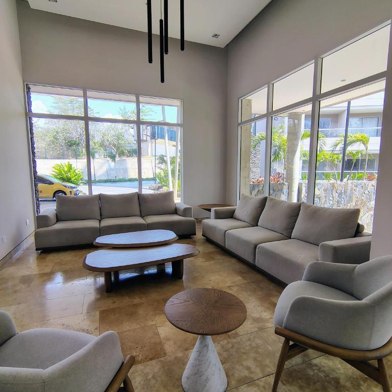 Apartamento de lujo en Santa Marta - One-Bedroom Apartment with Balcony and Sea View - 10