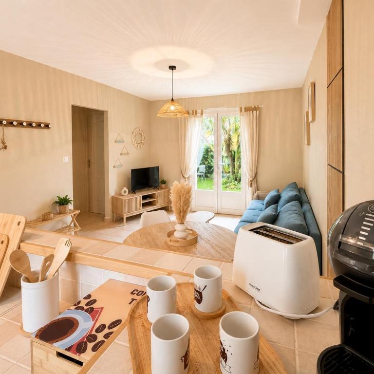 Ecume & Crins - jardin privé - par My Cocoony - Maison 1 Chambre - 11