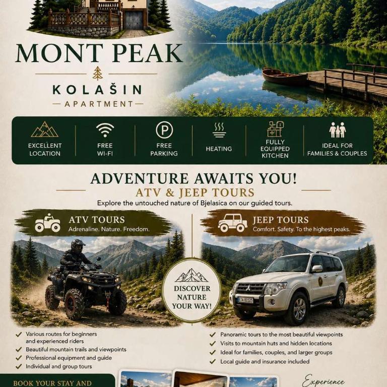 Mont Peak Apartment - Apartman sa 1 Spavaćom Sobom - 14