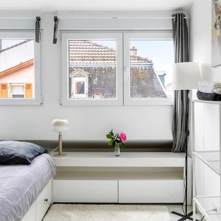 Studio Très Chic & Frais avec Ventilateur, Parking Privé Gratuit, MULHOUSE centre - Apartamento de 1 dormitorio - 13