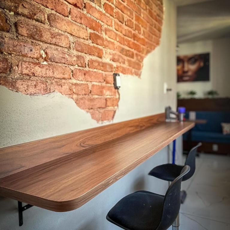 Casa Corregidora - Estudio con cama extragrande y sofá cama - 7