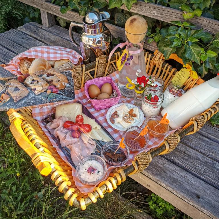 Apartment Schmetterling Naturidylle am Moosbachhof mit Kachelofen - Appartamento con 2 Camere da Letto - 26