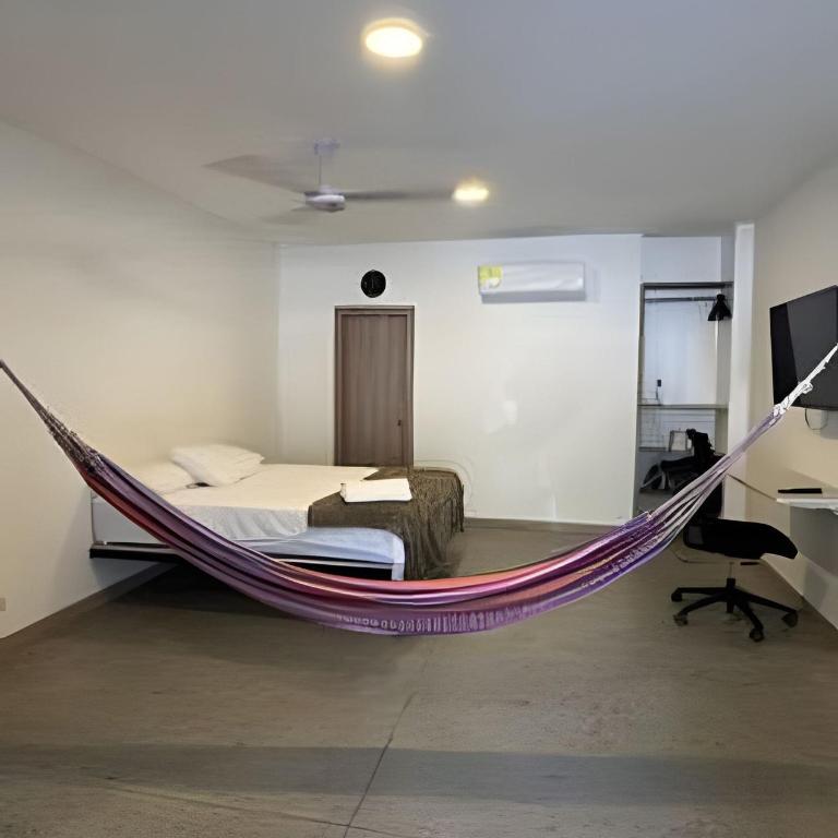 Apto+New+Wifi+AC+Comfort - Apartamento de 1 dormitorio - 3