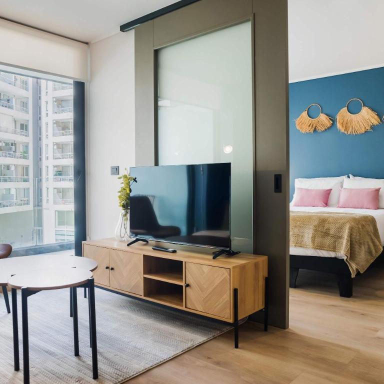 Chic Apartment with Balcony & Pool in Las Condes - Apartamento - 6