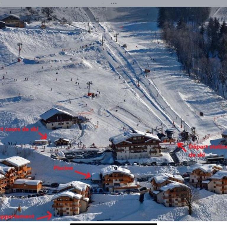 Chalet Cosy, Neuf, RDC, Terrasse, Pied des Pistes, - Appartement 2 Chambres - 13