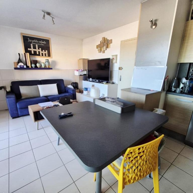 T2 climatisé, vue Mer totale, ascenseur, 2 à 4 pers, parking privé, Wifi fibre, proche des commerces, Kanumera Barcarès - Apartment mit Meerblick - 3