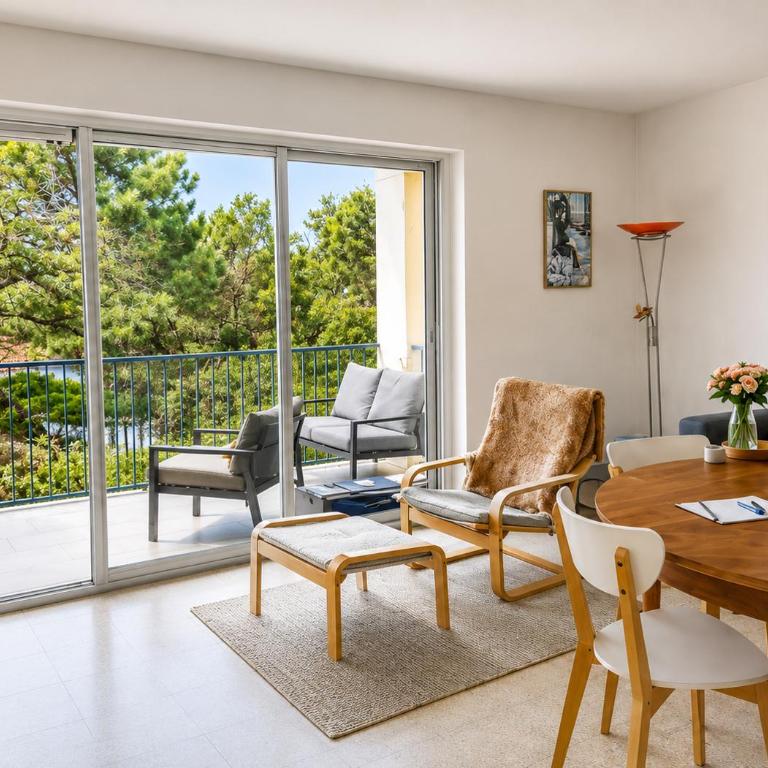 Quiet apartment with balcony and sea view - Appartement 1 Chambre - 1