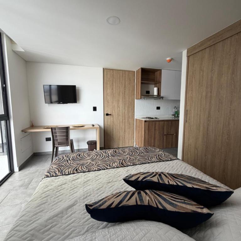 Apartamento en el norte de Armenia - Apartamento de 1 dormitorio - 4