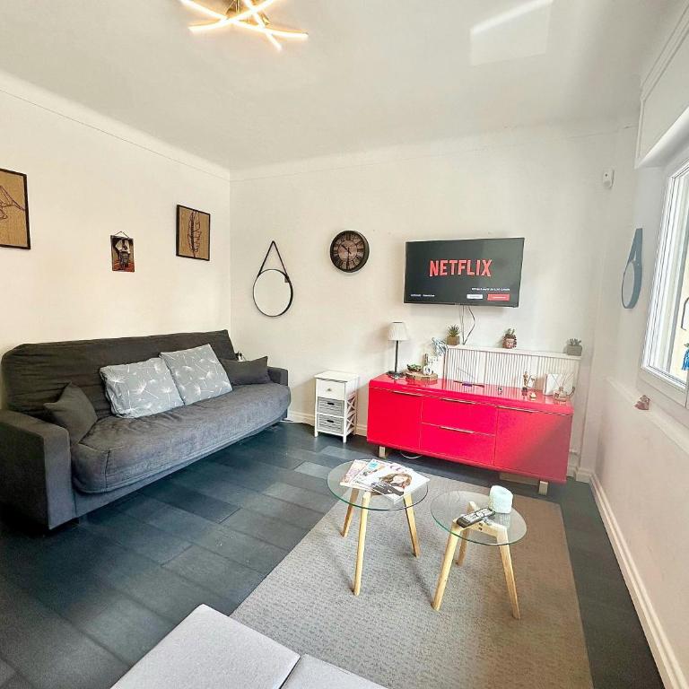Modern Studio Cannes Center Near PalaisFestival - Apartment - 5