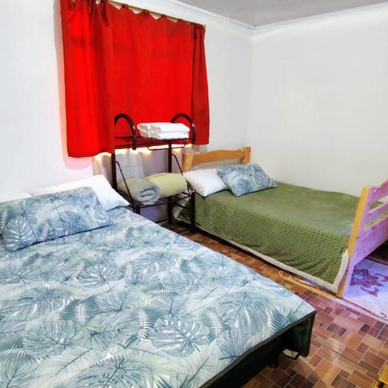 Hostal Pachanuna - Habitación Doble con baño privado - 2 camas - 5