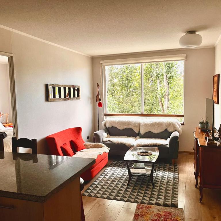 Cozy, centrico, 2D, 2B, 2C con estacionamiento - Apartamento de 2 dormitorios - 20