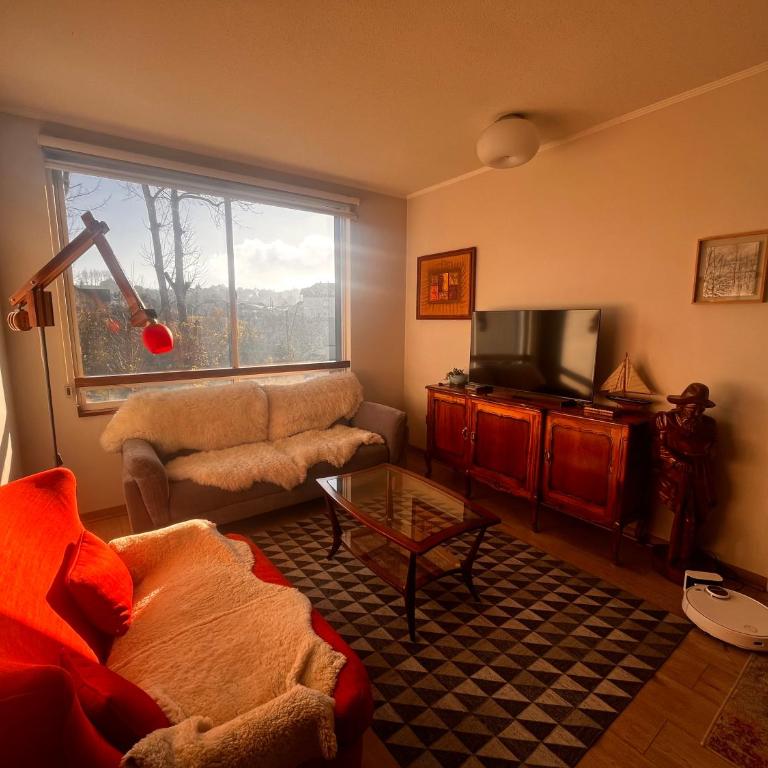 Cozy, centrico, 2D, 2B, 2C con estacionamiento - Apartamento de 2 dormitorios - 26