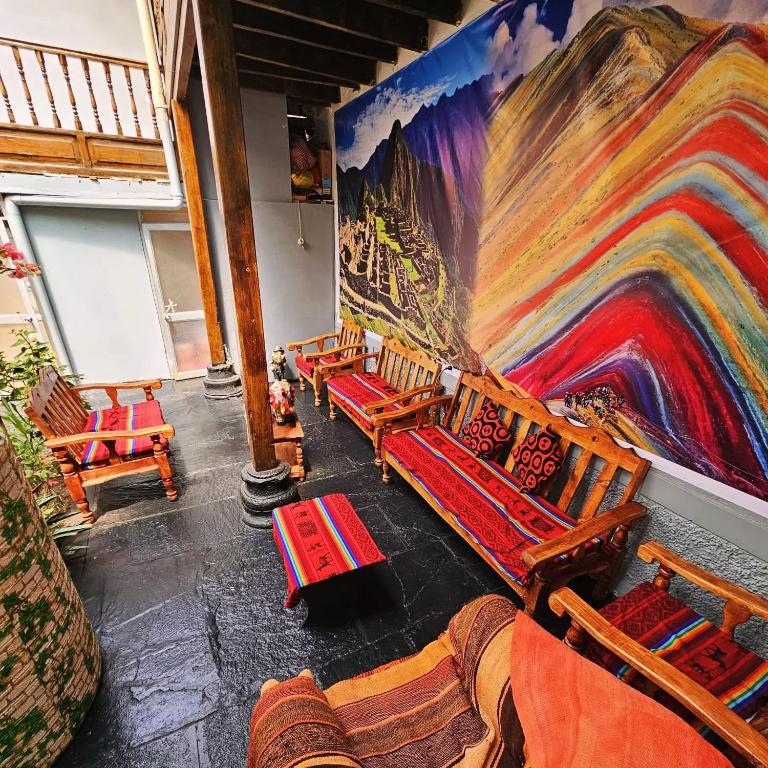Hotel Casona Ecoterra Cusco - Habitación Doble con vistas al jardín - 1