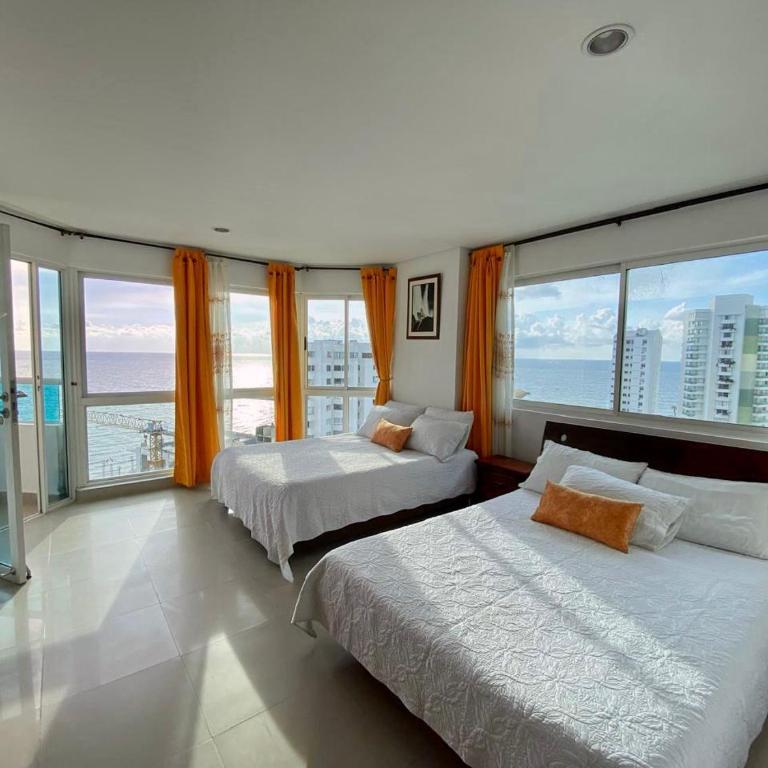 Balcones Del Caribe En El Laguito Torres Del Lago - Superior Apartment with Balcony - 8