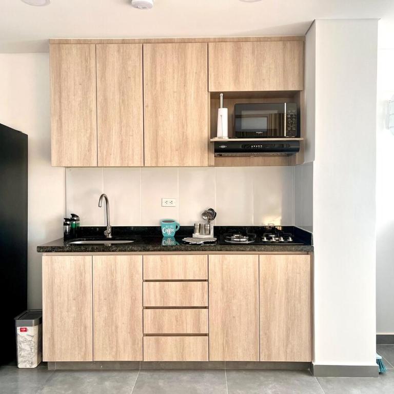 Cozy Sabaneta stay with amazing views,Pool,Gym - Apartamento de 1 dormitorio con vistas a la ciudad - 10