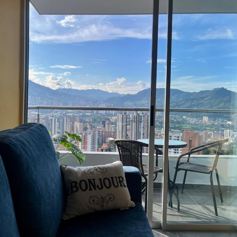 Cozy Sabaneta stay with amazing views,Pool,Gym - Apartamento de 1 dormitorio con vistas a la ciudad - 20