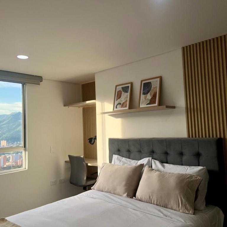 Cozy Sabaneta stay with amazing views,Pool,Gym - Apartamento de 1 dormitorio con vistas a la ciudad - 40