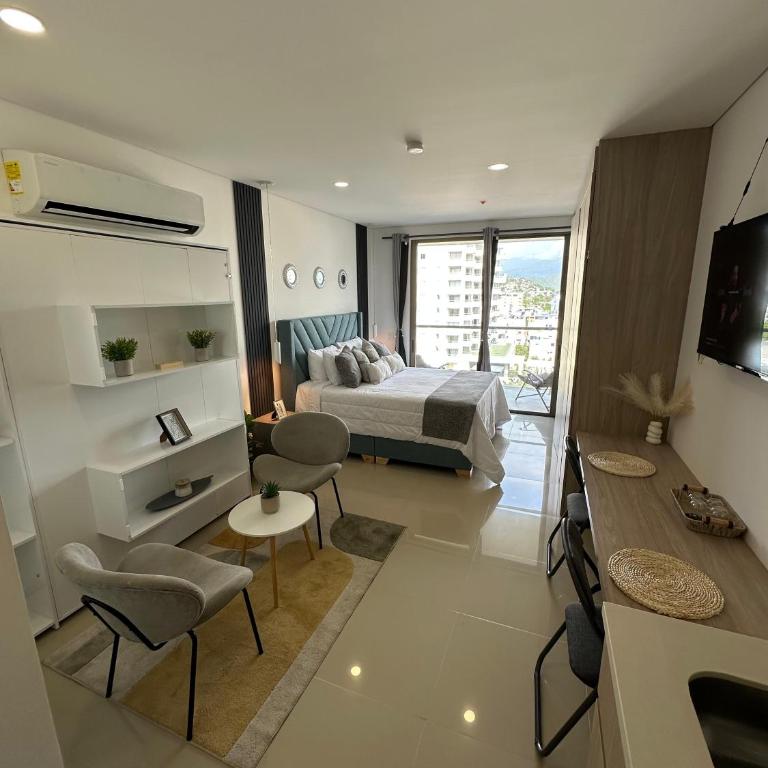 Apartamento tipo Loft - One-Bedroom Apartment - 23