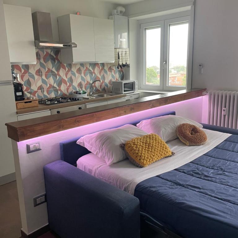 StepaHouse Roma zona San Paolo Elegante Bilocale a 2 minuti dalla Metro B - Appartamento Deluxe con 1 Camera da Letto e Vista Città - 4