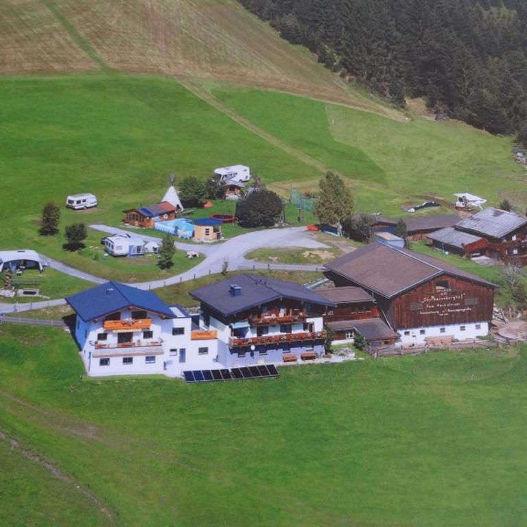 Bergbauernhof Familienparadies Oberhasenberghof - Appartement avec Balcon - 2