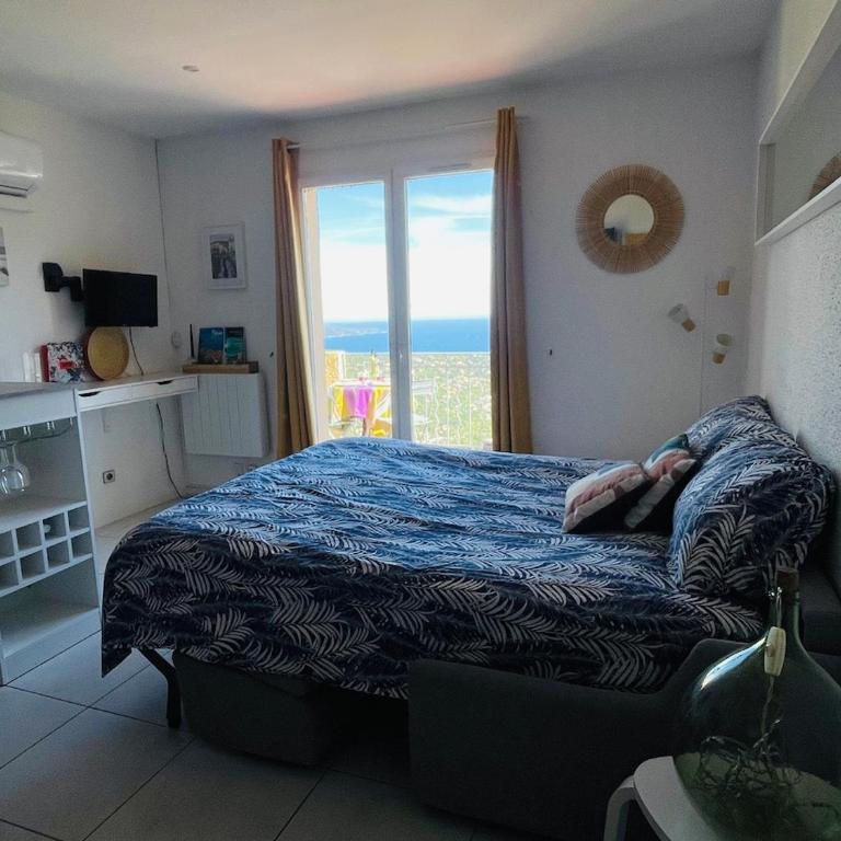 La Vigie des Sauvagières, Vue Mer, Piscine - Appartement 1 Chambre - 13