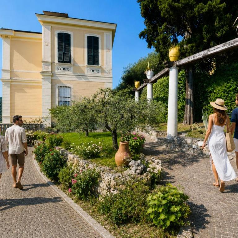 Villa le palme-Pool, garden, terrace & sea view - Villa con Piscina Privata - 8