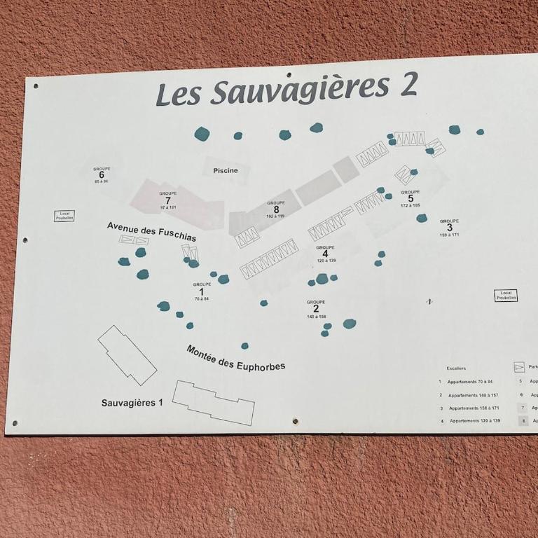La Vigie des Sauvagières, Vue Mer, Piscine - Appartement 1 Chambre - 21