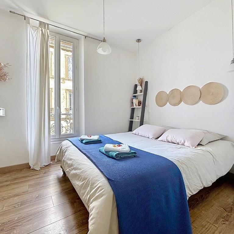 Casa Blue La Ciotat 2ch 3 lits 2mn à pieds vieux port et mer - Apartment mit 2 Schlafzimmern - 2