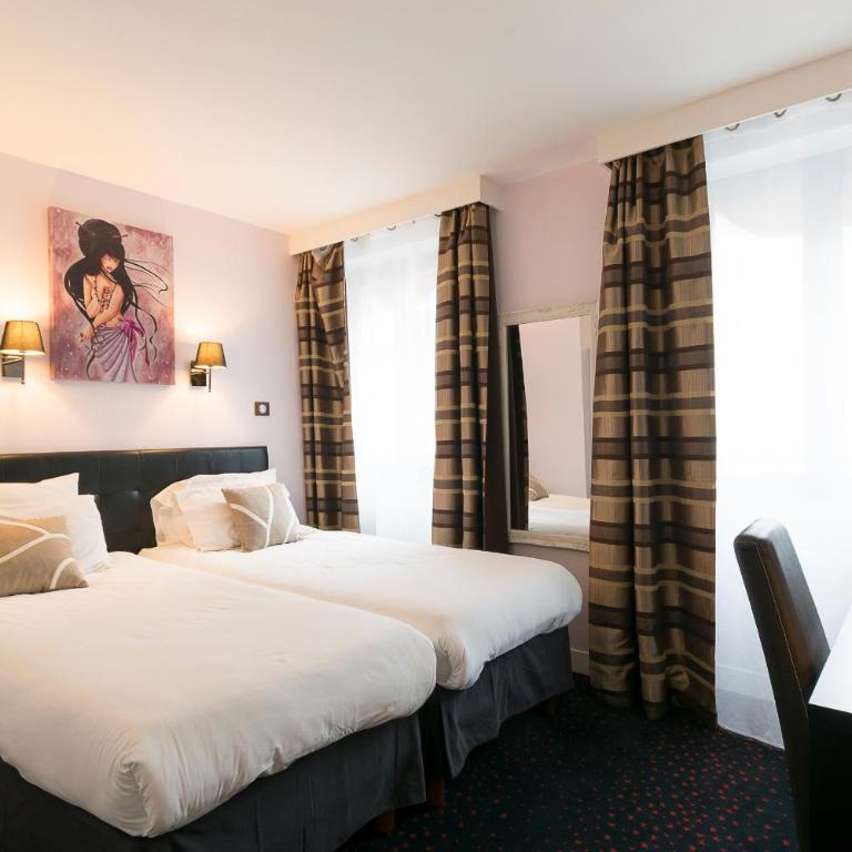 Prince Monceau - Chambre Lits Jumeaux avec Douche - 1