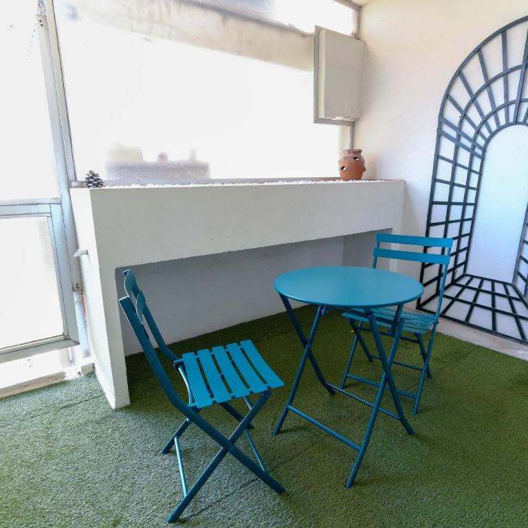 Beautiful flat with Sea View Terrace Pool Parking portative AC- BENAKEY - Appartement - 19