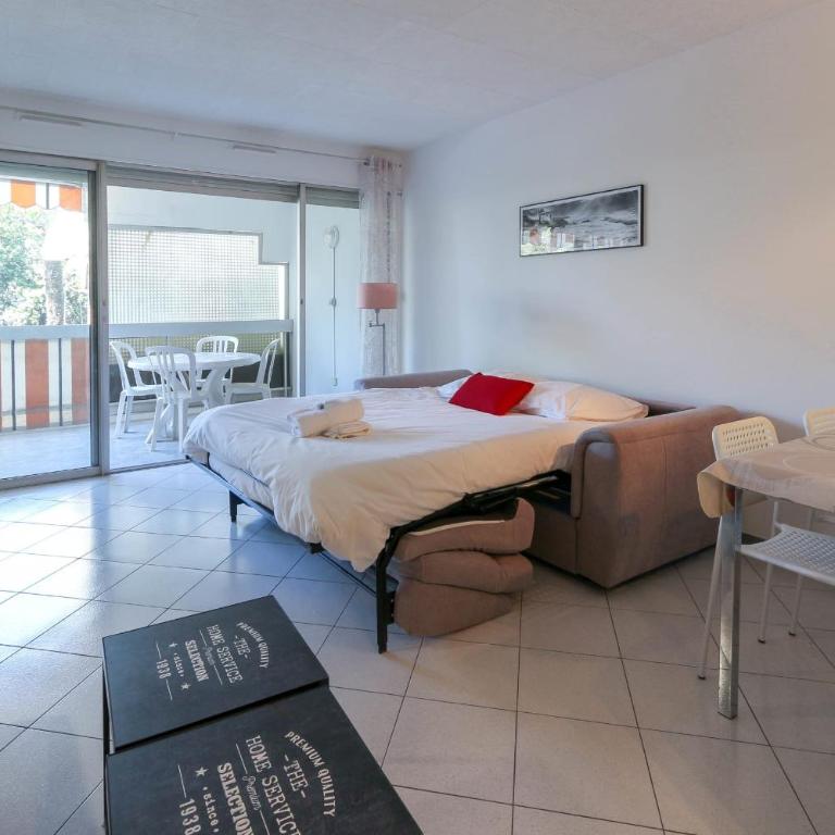 Studio in Antibes with AC Terrace & Pool - BENAKEY - Studio - 5