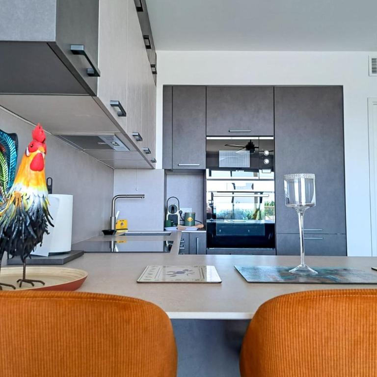2B Near Vaugrenier AC terrace sea view swimming pool parking- BENAKEY - Apartment - 17