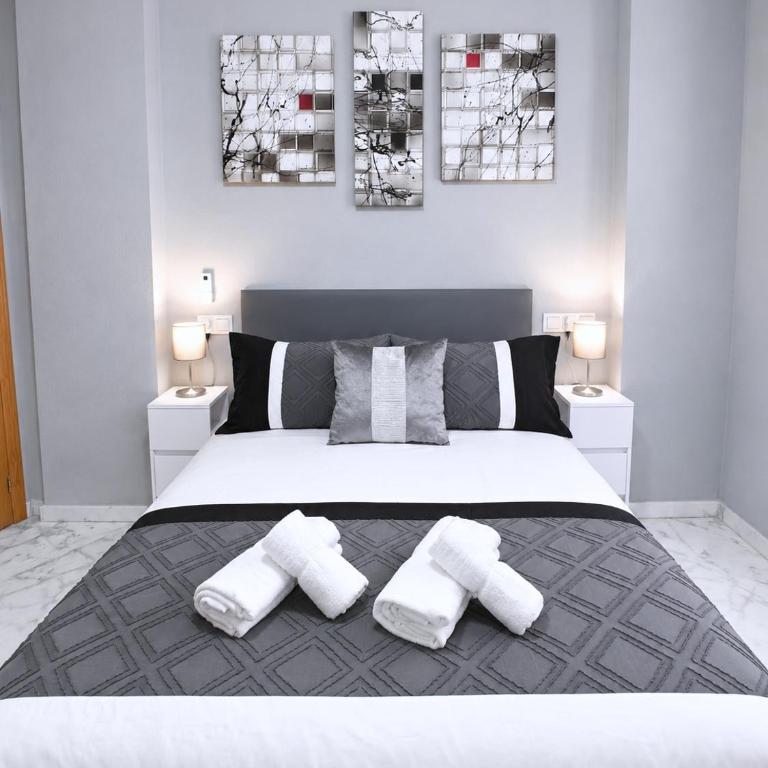 Moderno Piso céntrico 3 habitaciones junto al Mar - Apartamento de 3 dormitorios - 15