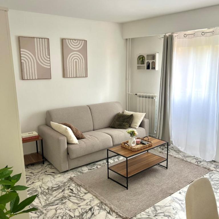 Studio lumineux, 5 min de la plage, 2 personnes, calme - Apartamento de 1 dormitorio - 6