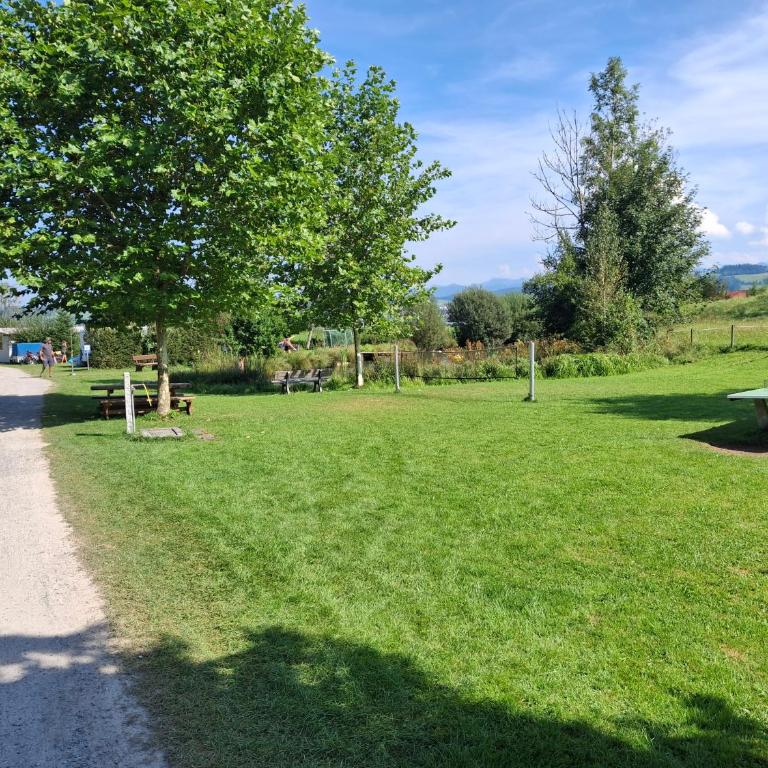 Luxus Wohnwagen Alpenblick - Caravan - 29