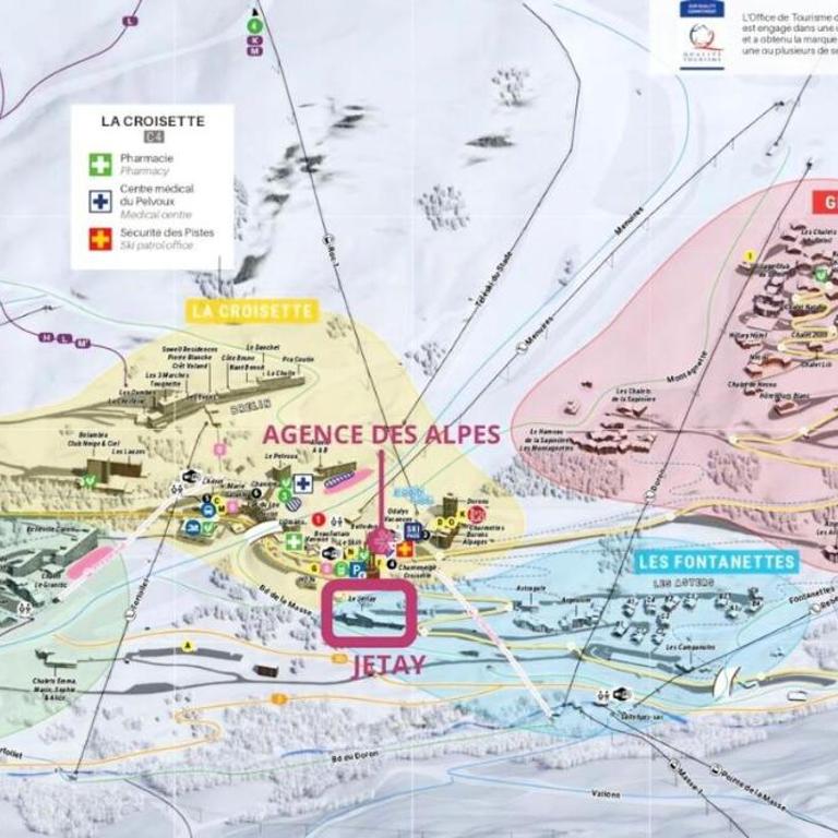 Résidence Jetay - Appartement 4 personnes aux Ménuires avec vue sur la montagne MAE-5614 - Apartment - 1