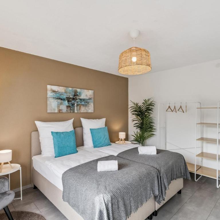 Citynahes 3BR-Apartment Hotelturmblick Business Stay - Appartamento con 3 Camere da Letto - 10