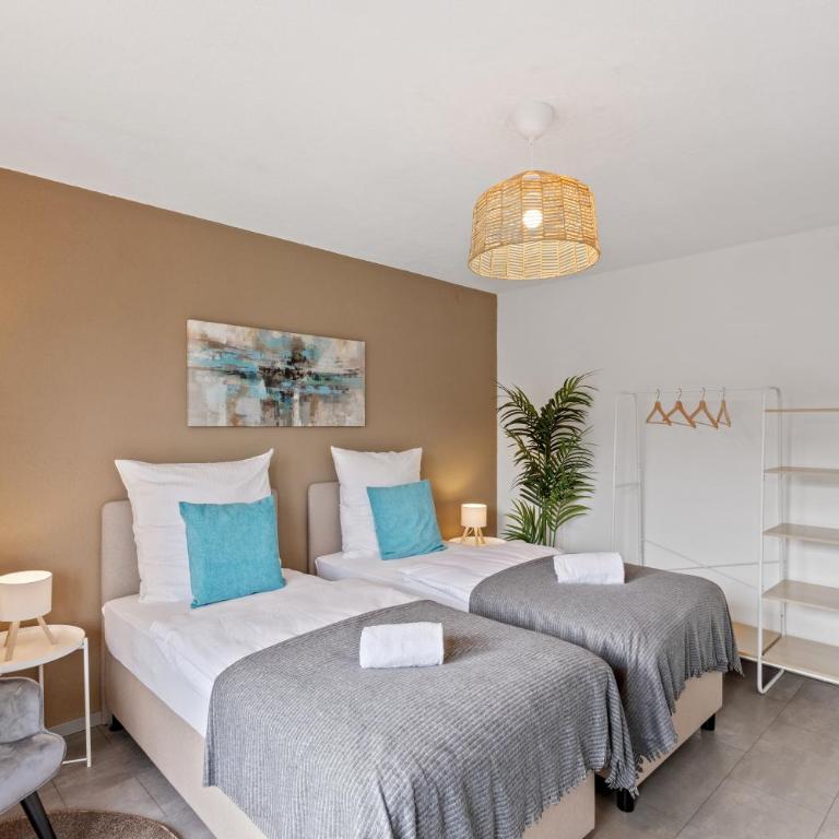 Citynahes 3BR-Apartment Hotelturmblick Business Stay - Appartamento con 3 Camere da Letto - 15