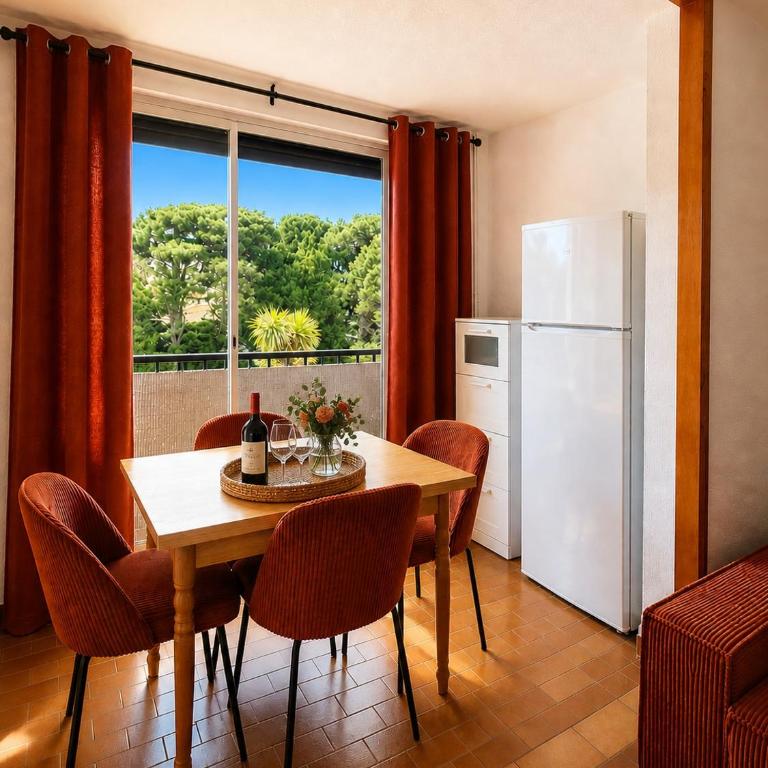 T2 confort - Plage 5 min à pied - 6 pers - Parking & Piscine - Appartamento con 3 Camere da Letto - 1